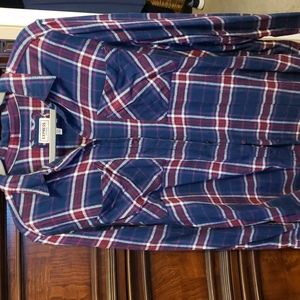 Express Boyfriend Fit Button Down Shirt
